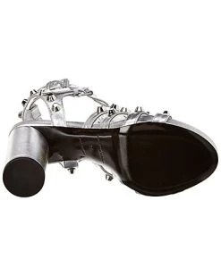 Balenciaga Giant Studded Metallic Leather Sandal Women -Valentino shop 1313218562 RLLD 4