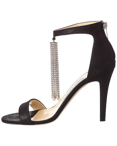 Jimmy Choo Viola 100 Suede Sandal Women 4 Jimmy Choo Viola 100 Suede Sandal Women - Image 2