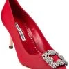 Manolo Blahnik Hangisi 70 Grosgrain Pump Women