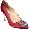 Manolo Blahnik Hangisi 70 Satin Pump Women