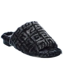 Givenchy 4G Shearling Sandal Women