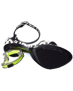 Dolce & Gabbana Snakeskin & Leather Sandal Women 11 Dolce & Gabbana Snakeskin & Leather Sandal Women -Valentino shop 1313240576 RLLD 4