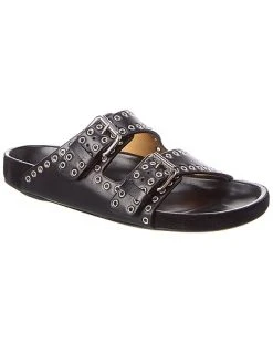 Isabel Marant Lennyo Leather Sandal Women