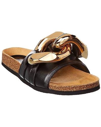 JW Anderson Chain Leather Sandal Women 3 JW Anderson Chain Leather Sandal Women