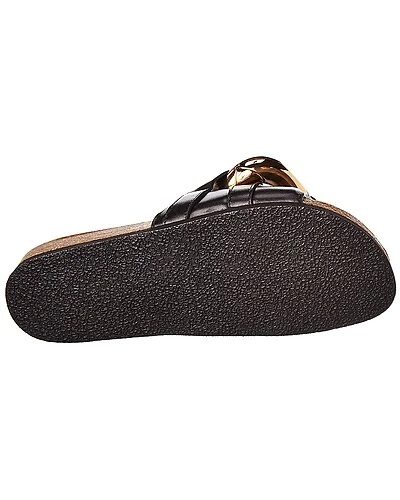 JW Anderson Chain Leather Sandal Women 6 JW Anderson Chain Leather Sandal Women - Image 4