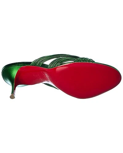 Christian Louboutin Multitaski 70 Leather Sandal Women 6 Christian Louboutin Multitaski 70 Leather Sandal Women - Image 4