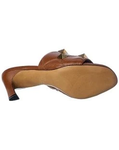 Valentino Roman Stud 65 Grainy Leather Sandal Women -Valentino shop 1313251609 RLLD 4