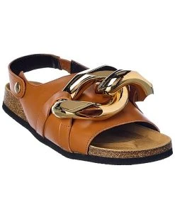 JW Anderson Chain Leather Sandal Women