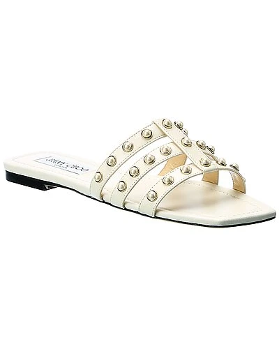 Jimmy Choo Hazal Leather Sandal Women 3 Jimmy Choo Hazal Leather Sandal Women