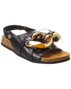 JW Anderson Chain Leather Sandal Women