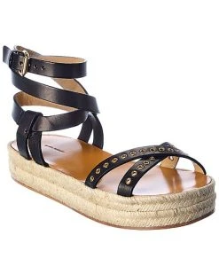 Isabel Marant Yz Leather Platform Sandal Women