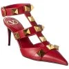 Valentino Roman Stud 80 Leather Ankle Strap Pump Women -Valentino shop 1313259218 RLLD 1