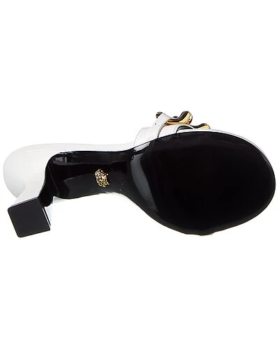 Versace Chain Detail Leather Sandal Women 6 Versace Chain Detail Leather Sandal Women - Image 4