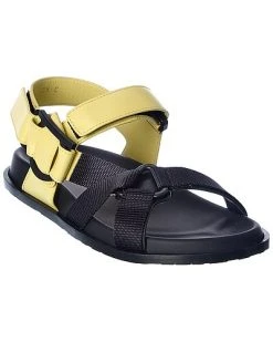 Salvatore Ferragamo Aja Leather Sandal Women