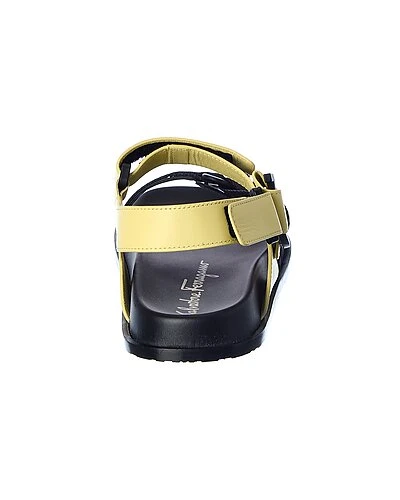 Salvatore Ferragamo Aja Leather Sandal Women 4 Salvatore Ferragamo Aja Leather Sandal Women - Image 3