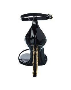 Dolce & Gabbana Logo Patent Sandal Women 9 Dolce & Gabbana Logo Patent Sandal Women -Valentino shop 1313263859 RLLD 3