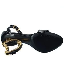 Dolce & Gabbana Logo Patent Sandal Women 10 Dolce & Gabbana Logo Patent Sandal Women -Valentino shop 1313263859 RLLD 4