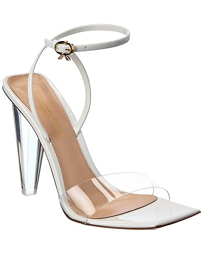 Gianvito Rossi Odyssey 105 Vinyl & Patent Sandal Women 3 Gianvito Rossi Odyssey 105 Vinyl & Patent Sandal Women