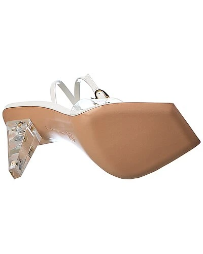 Gianvito Rossi Odyssey 105 Vinyl & Patent Sandal Women 6 Gianvito Rossi Odyssey 105 Vinyl & Patent Sandal Women - Image 4