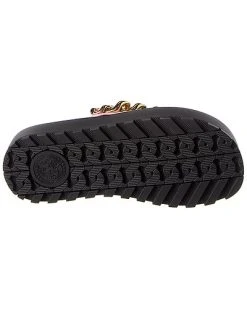 Versace Chain Detail Leather Sandal Women -Valentino shop 1313274386 RLLD 4