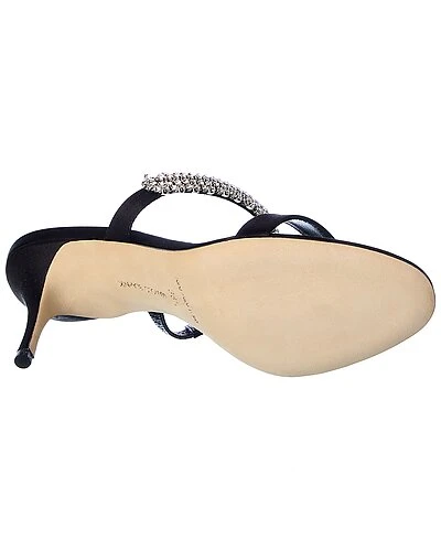 Manolo Blahnik Sako 70 Satin Sandal Women 6 Manolo Blahnik Sako 70 Satin Sandal Women - Image 4