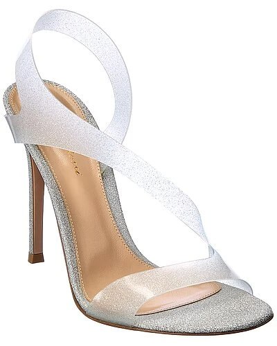 Gianvito Rossi Metropolis 150 Glitter Vinyl Sandal Women 3 Gianvito Rossi Metropolis 150 Glitter Vinyl Sandal Women