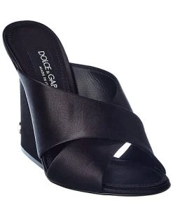 Dolce & Gabbana Metric Satin Heel Women