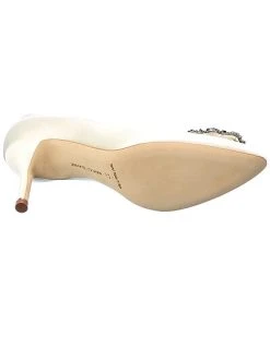 Manolo Blahnik Hangisi 70 Satin Pump Women -Valentino shop 1313283805 RLLD 4