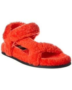 FENDI First Shearling Sandal Women
