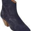 Isabel Marant Dacken Suede Bootie Women -Valentino shop 1313288454 RLLD 1