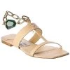Jimmy Choo Reed Leather Sandal Women