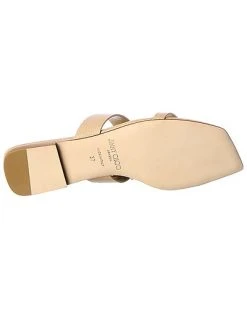 Jimmy Choo Reed Leather Sandal Women -Valentino shop 1313288465 RLLD 4