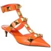 Valentino Roman Stud 40 Leather Ankle Strap Pump Women -Valentino shop 1313288489 RLLD 1