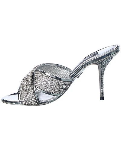 Dolce & Gabbana Crystal Mesh Sandal Women 4 Dolce & Gabbana Crystal Mesh Sandal Women - Image 2