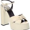 Saint Laurent Bianca 85 Leather Platform Sandal Women 2 Saint Laurent Bianca 85 Leather Platform Sandal Women -Valentino shop 1313289630 RLLD 1