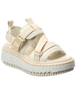 Chloé Lilli Leather Platform Sandal Women