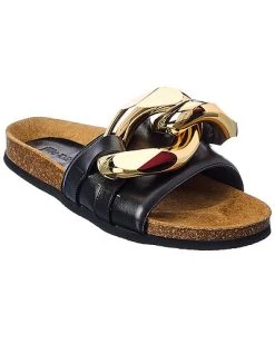 JW Anderson Chain Leather Sandal Women