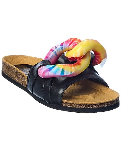 JW Anderson Chain Leather Sandal Women 3 JW Anderson Chain Leather Sandal Women