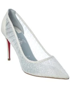Christian Louboutin Kate Draperia 85 Mesh Pump Women