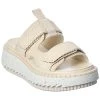 Chloé Lilli Suede & Leather Platform Sandal Women -Valentino shop 1313296255 RLLD 1