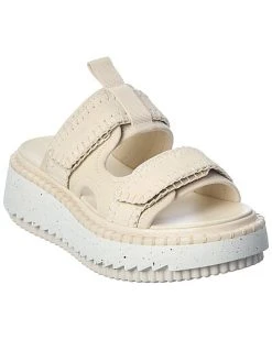 Chloé Lilli Suede & Leather Platform Sandal Women