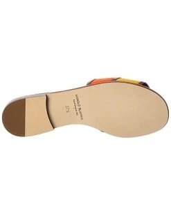 Manolo Blahnik Egacle Leather & Suede Sandal Women -Valentino shop 1313296271 RLLD 4