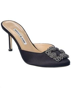 Manolo Blahnik Hangisimu 70 Satin Pump Women