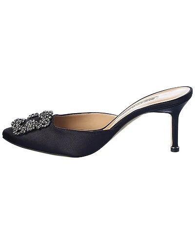 Manolo Blahnik Hangisimu 70 Satin Pump Women 4 Manolo Blahnik Hangisimu 70 Satin Pump Women - Image 2