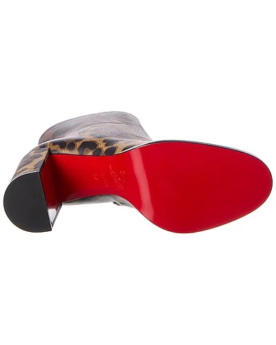 Christian Louboutin Adoxa 70 Leather Bootie Women 6 Christian Louboutin Adoxa 70 Leather Bootie Women - Image 4