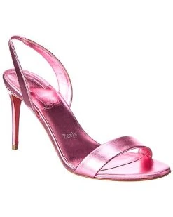 Christian Louboutin O Marylin 85 Leather Slingback Sandal Women