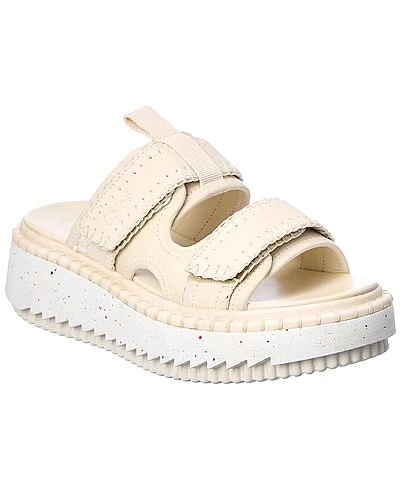 Chloé Lilli Suede & Leather Platform Sandal Women 3 Chloé Lilli Suede & Leather Platform Sandal Women