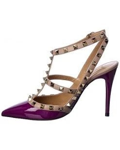 Valentino Rockstud Caged 100 Patent Pump Women 8 Valentino Rockstud Caged 100 Patent Pump Women -Valentino shop 1313303543 RLLD 2