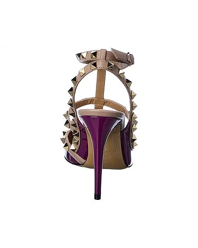 Valentino Rockstud Caged 100 Patent Pump Women 5 Valentino Rockstud Caged 100 Patent Pump Women - Image 3