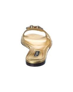 Dolce & Gabbana Brooch Lurex Lace Sandal Women -Valentino shop 1313307370 RLLD 3